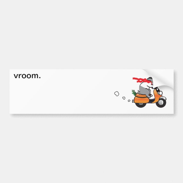 vroom. bildekal (Framsidan)