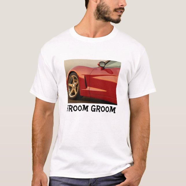 Vroom Groom T-shirt (Framsida)