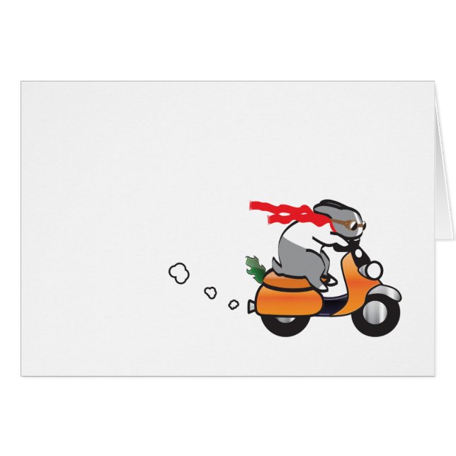 vroom. hälsningskort (Framsidan Horizontal)