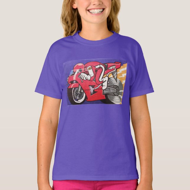 Vroom Vroom (barn) T Shirt (Framsida)