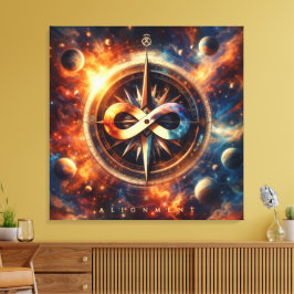 VRVB-ALIGNMENTCOMPASS2-CA - Canvas Art