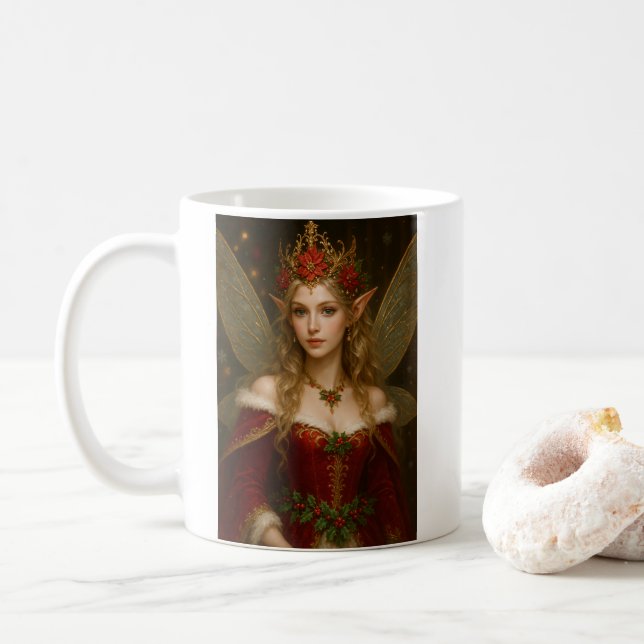 VS002_Vivid Fairy - Christmas Edition #2 Kaffemugg (Med munk)