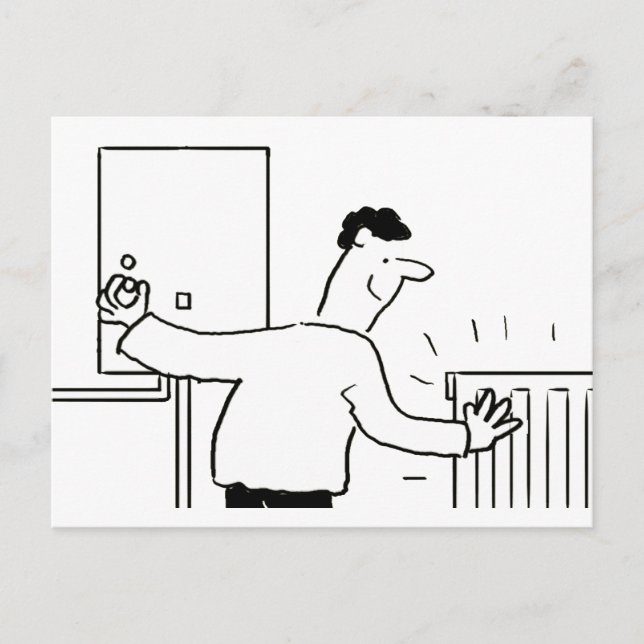 VS- och uppvärmningstjänster Vykort (Framsida)