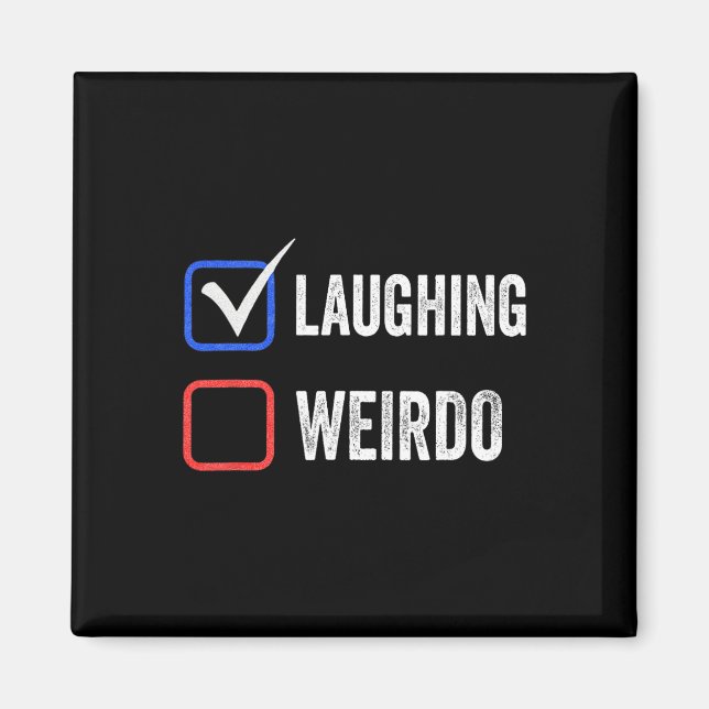 Vs Weirdo Vote Kamala Harris för talman Magnet (Framsidan)