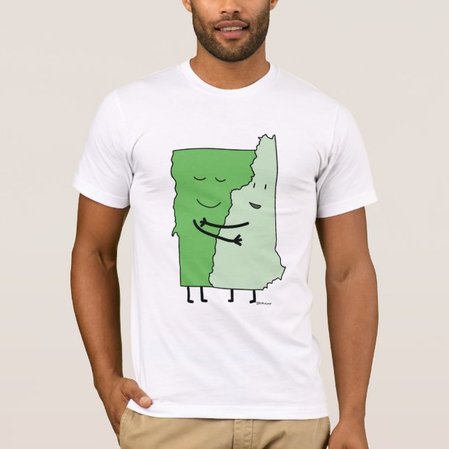 VT <3 NH T SHIRT (Framsida)