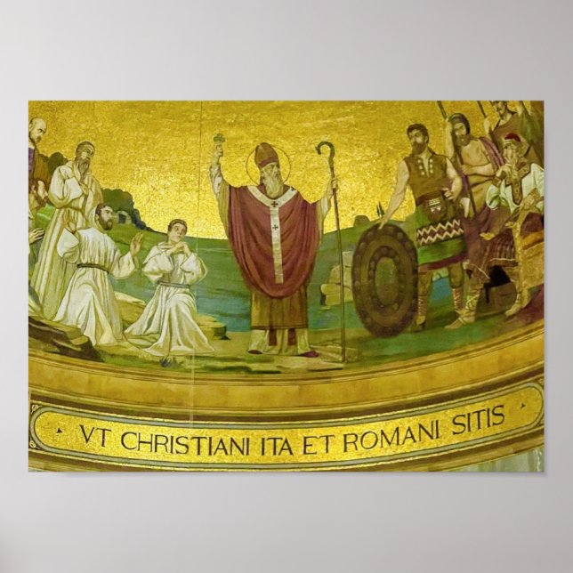 VT CHRISTIANI ITA ET ROMANI SITIS POSTER (Framsidan)