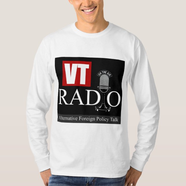 VT Radio Långärmad Shirt T (Framsida)