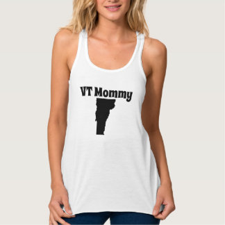 VT Tanktop Mamma Gift, Vermont Mamma Kärlek! Linne Med Racerback
