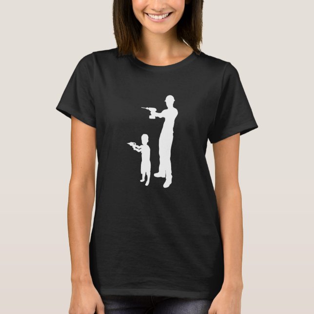 Vtan Son Refurbishing with Drill Construction Si T Shirt (Framsida)
