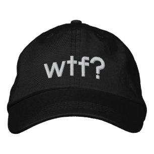 Vtf? Broderad Keps