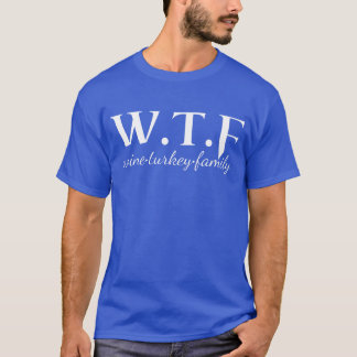 Vtf Jul, rolig julslogan i vin T Shirt
