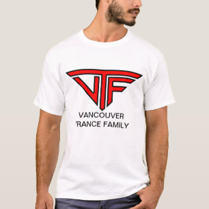 VTF-manar (röd logotyp) T Shirt
