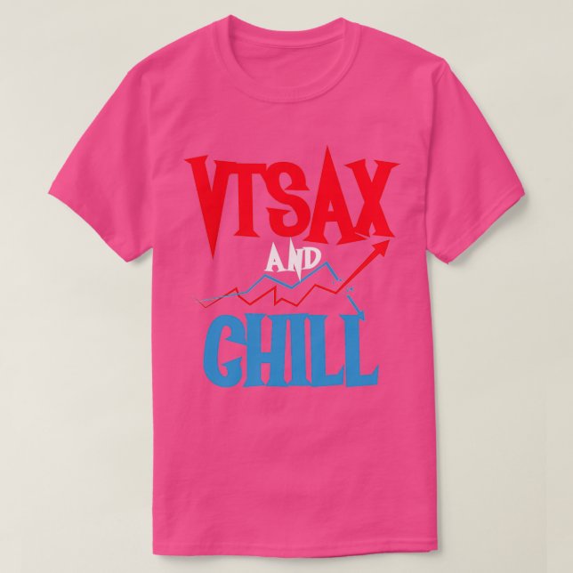 Vtsax och Chill T Shirt (Design framsida)