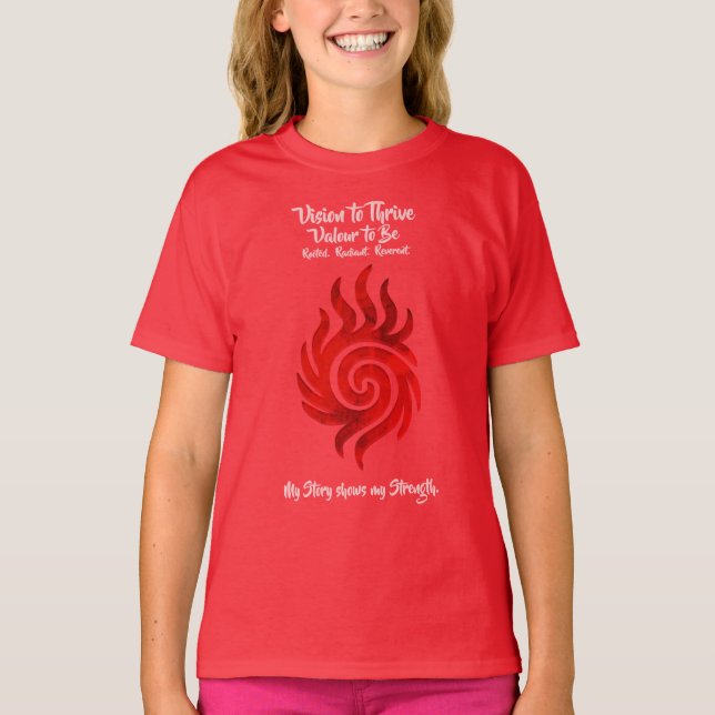 VTVB-STORYSTRENGTH2-T - T-Shirt (Framsida)