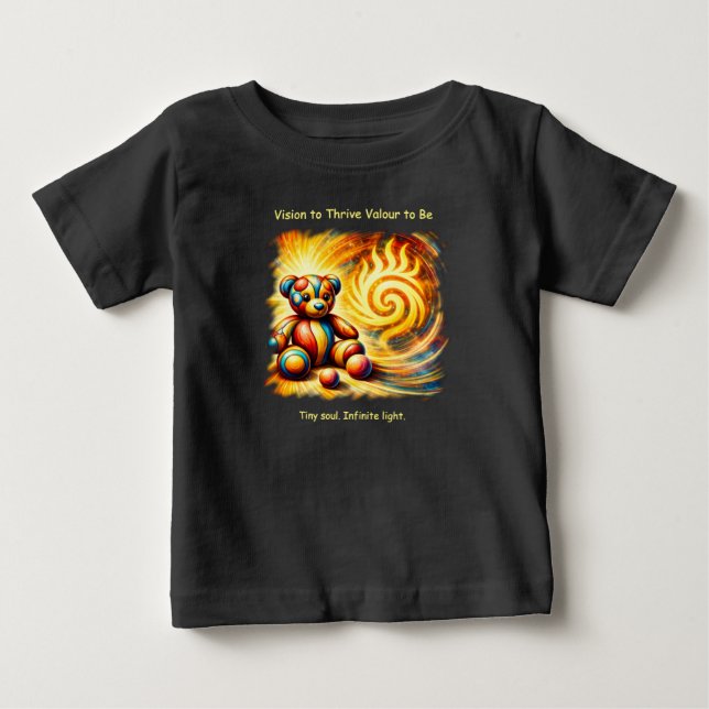 VTVB-TINYSOUL-BT - Baby Top T Shirt (Framsida)