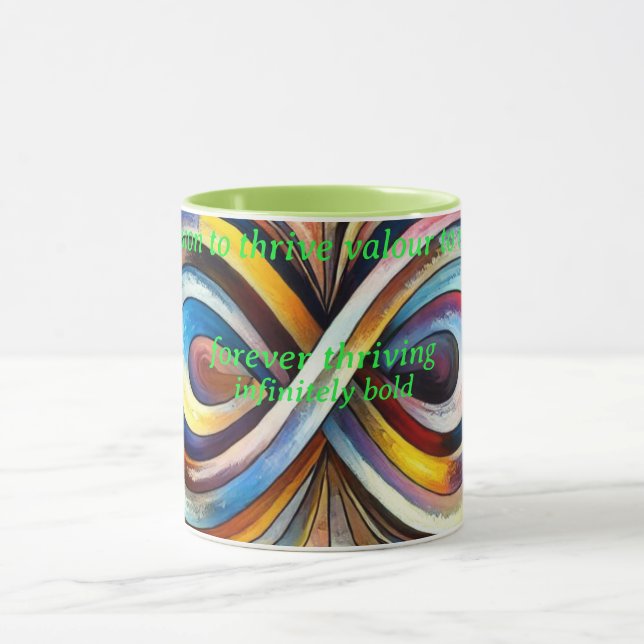 VTVR-Abstract-PInfinity2CMUG - KOMBO MUG Mugg (Center)