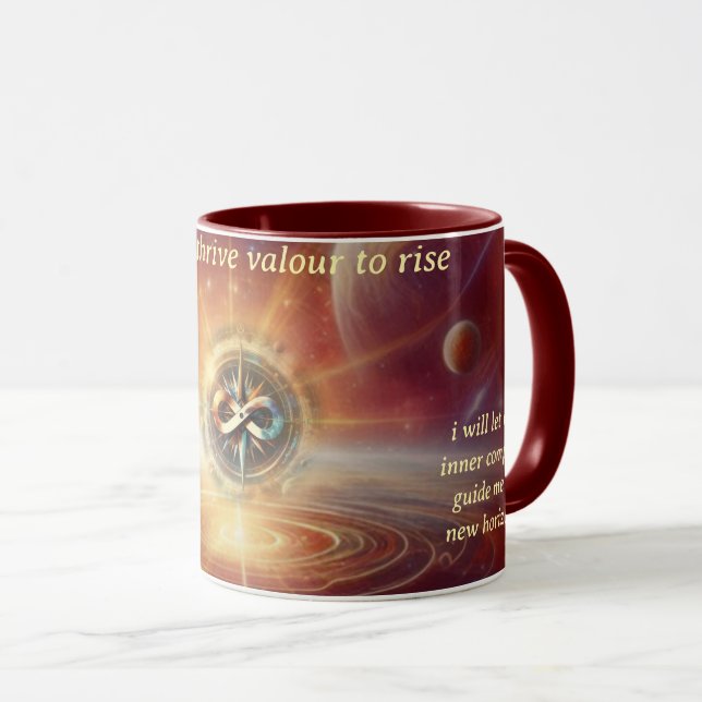 VTVR-ABSTRACTCOMPASS4-CM - COMBO MUG MUGG (Framsida höger)