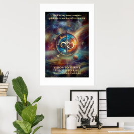 VTVR-ABSTRACTCOMPASS4A-POSTER - AFFISCH