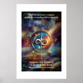 VTVR-ABSTRACTCOMPASS4A-POSTER - AFFISCH