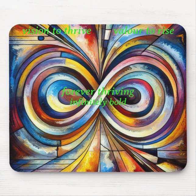 VTVR-ABSTRACTPINFINITY2-MP - MOUSE PAD MUSMATTA (Framsidan)