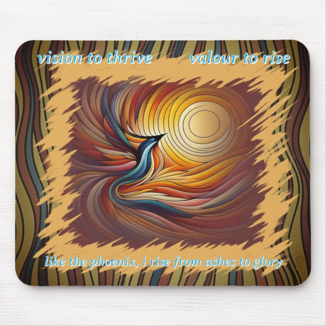 VTVR-AGPHOENIX1B-MP - MOUSE PAD MUSMATTA (Framsidan)