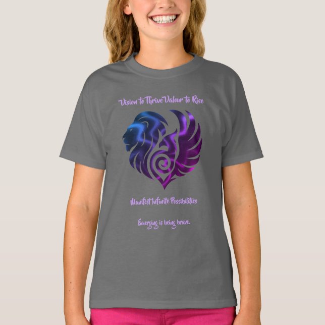 VTVR-EMERGINGBRAVE1-YG-T - T-Shirt (Framsida)