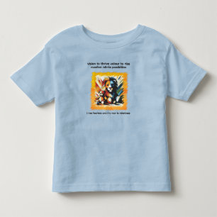 VTVR-RISEFEARLESS-BT - Baby Överdelar T Shirt