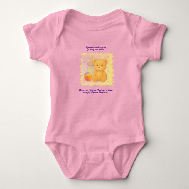 VTVR-SPRINKLEDGIGGLES2-BB - Baby Overall T Shirt (Framsida)