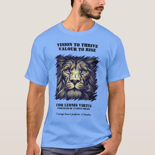 VTVRCLV-COURAGEBREATHES1-T - T-Shirt (Framsida)