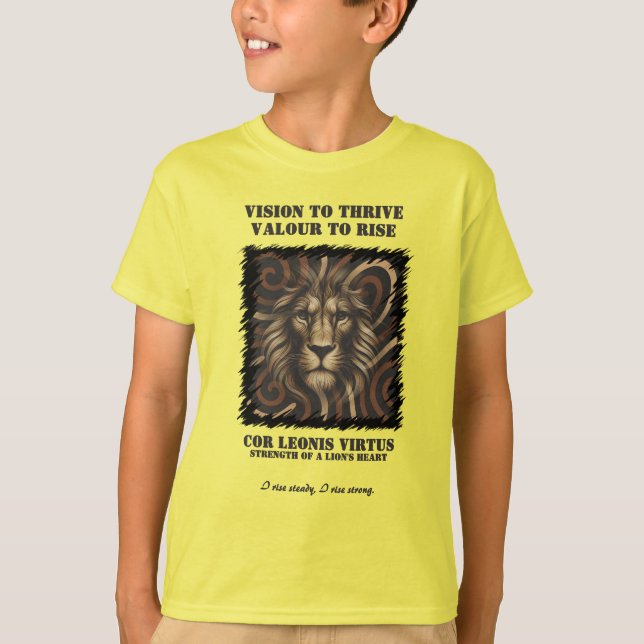 VTVRCLV-RISESTEADYSTRONG-T - T-Shirt (Framsida)