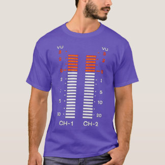vu-mätare t shirt
