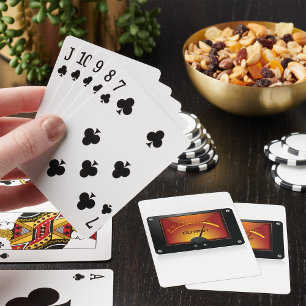VU-mätare Utgångsmätare Ljudnivåmätare Casinokort