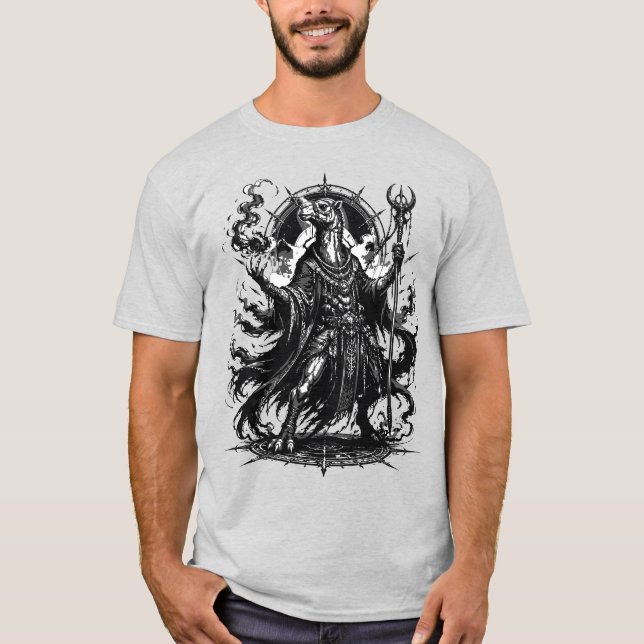 Vuall Släpptes Den ökända ökondemonen vaknar T Shirt (Framsida)