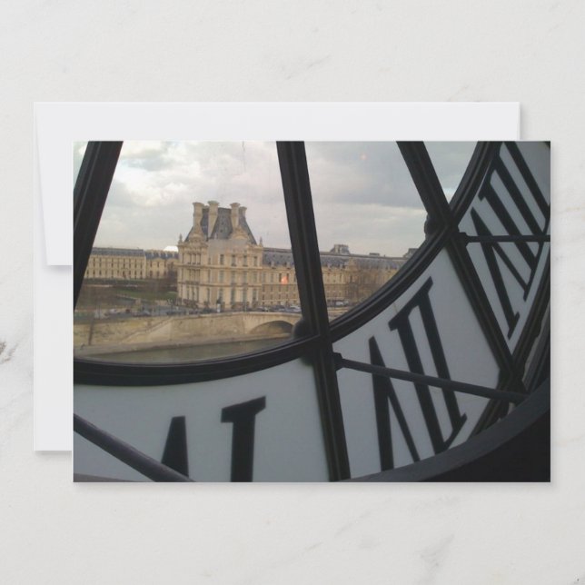 Vue de l'horloge (Framsida)