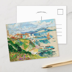 Vue Sur La Ponche, Saint-Tropez Henri Manguin Vykort