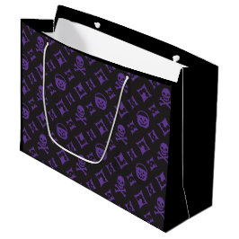 Vuitton Dödskallar! Lila Halloween Modeväskor