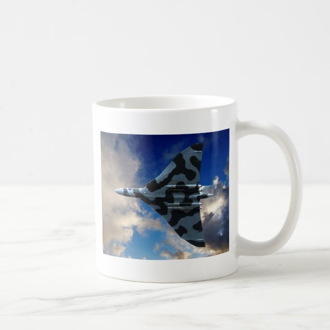Vulcan bombplan i flyg kaffemugg (Höger)