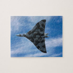 Vulcan bombplan i flyg pussel