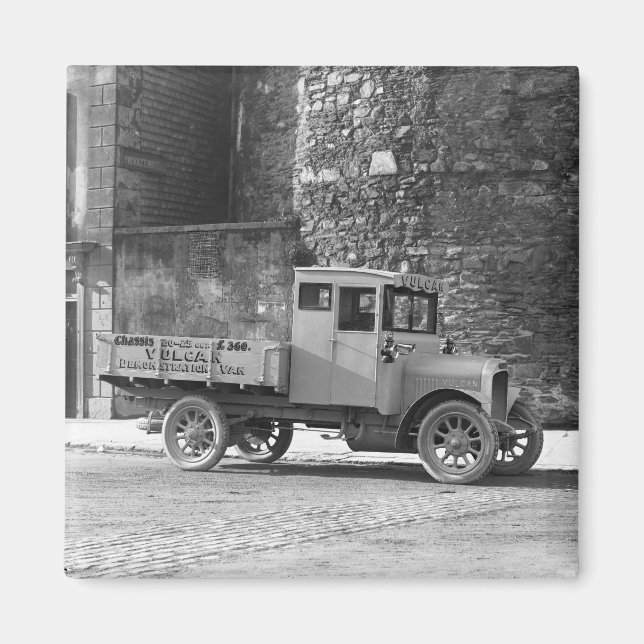 Vulcan lastbil magnet (Framsidan)