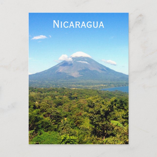 vulcano begreppción vykort (Framsida)