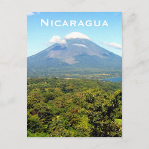 vulcano nicaragua vykort