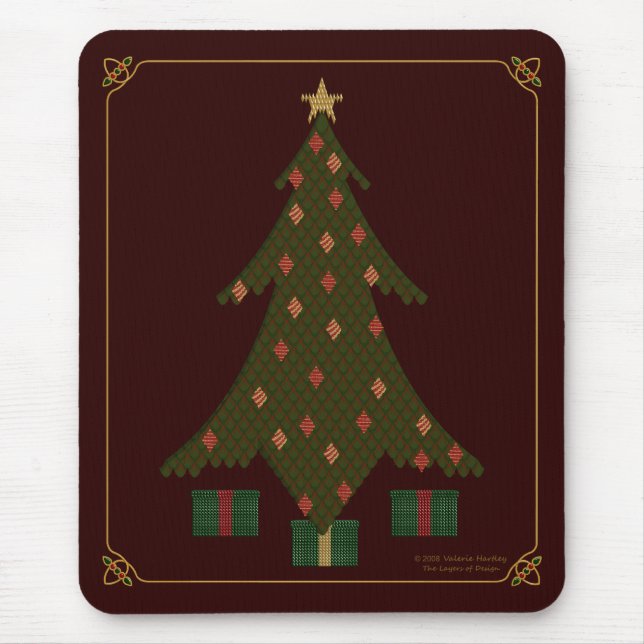 Vulden jul Mousepad Musmatta (Framsidan)