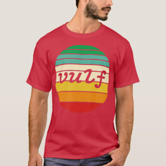Vulf Retro Sunset Vulfpeck Design T Shirt