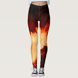 Vulkan avfyrar hoade Leggins! Leggings