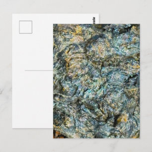 Vulkan Lava Bergart Vykort