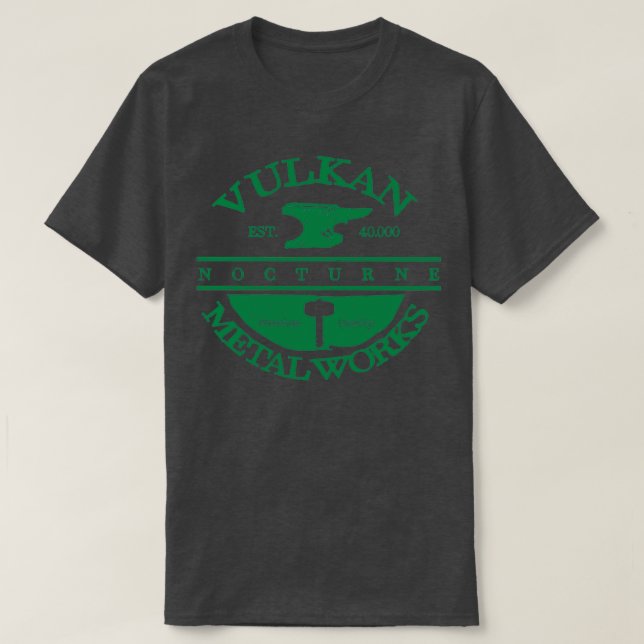 Vulkan Metall Works T T Shirt (Design framsida)