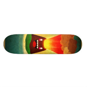 Vulkan Mini Skateboard Bräda 18,7 Cm
