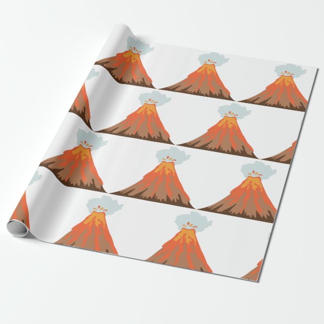 Vulkan Presentpapper (Utrullad)