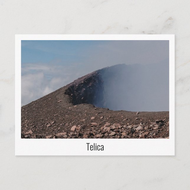 Vulkan Telica in Nicaragua Vykort (Framsida)