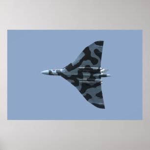 Vulkanbombare under flygning poster